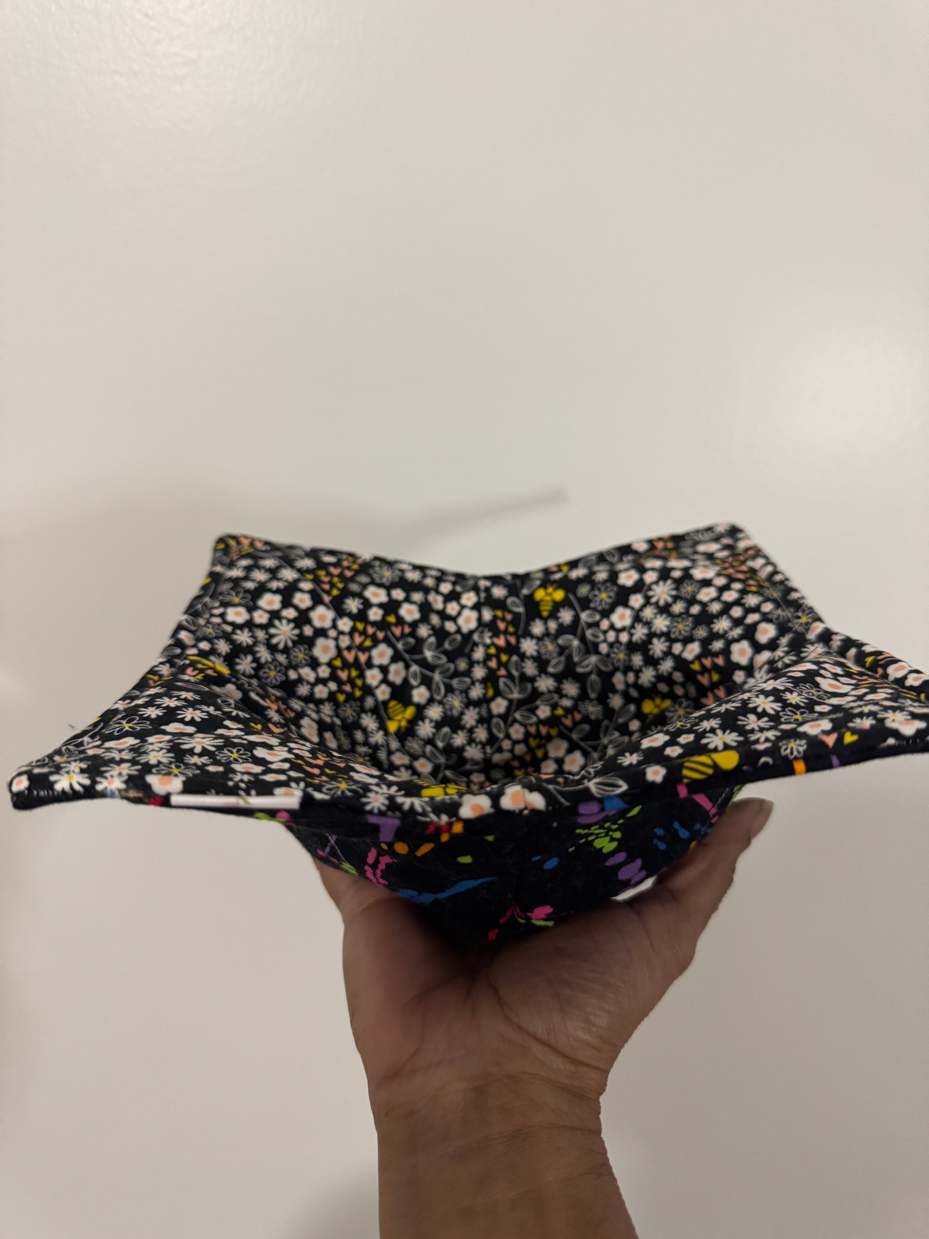 Microwave Safe Bowl Cozy - Handmade Cotton