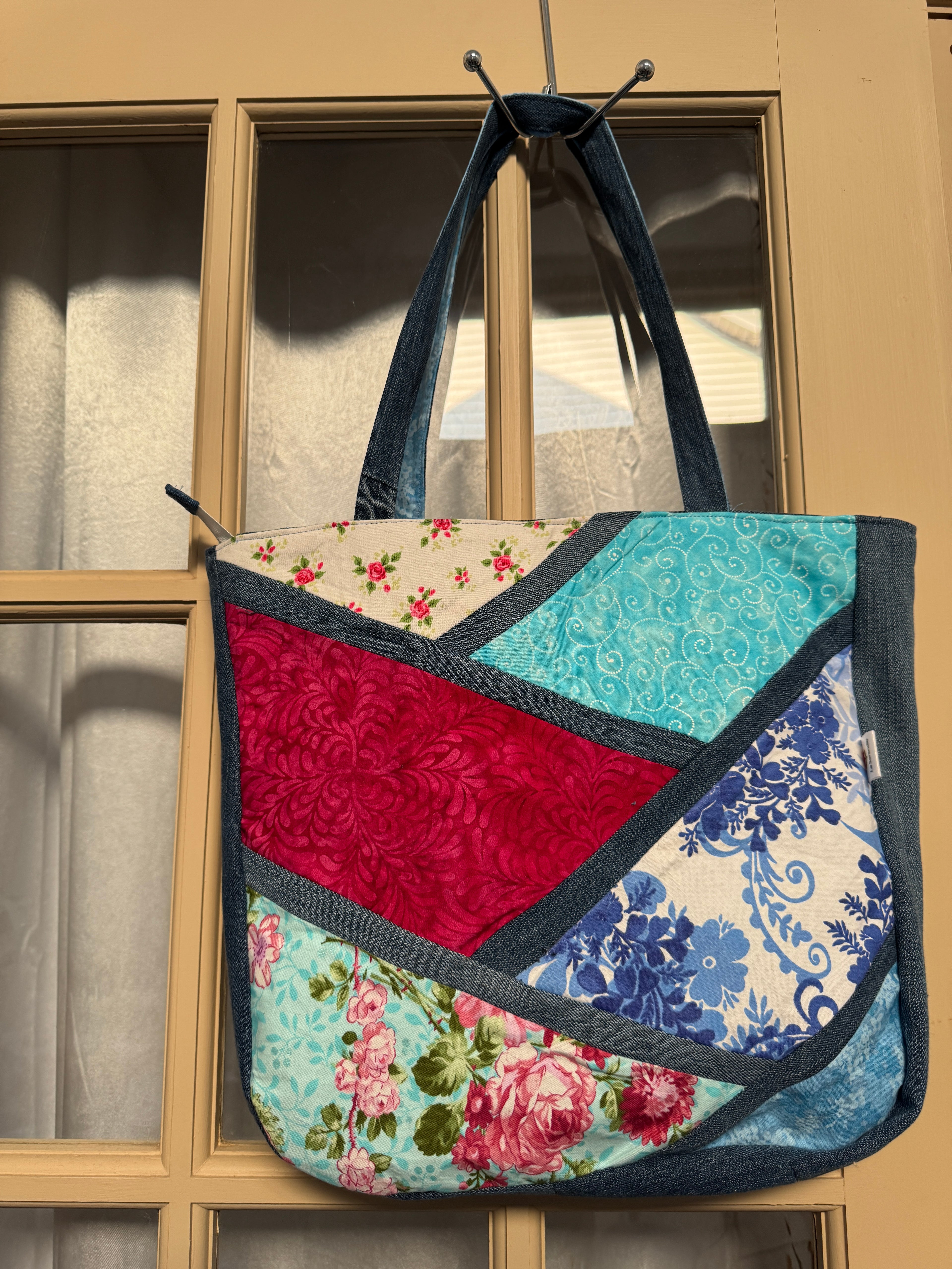 Half Hexi Tote Bag Pattern - Digital Download