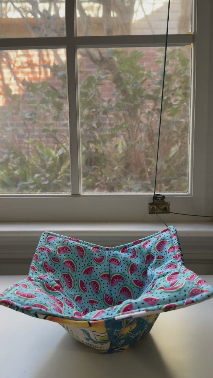 Microwave Safe Bowl Cozy - Handmade Cotton